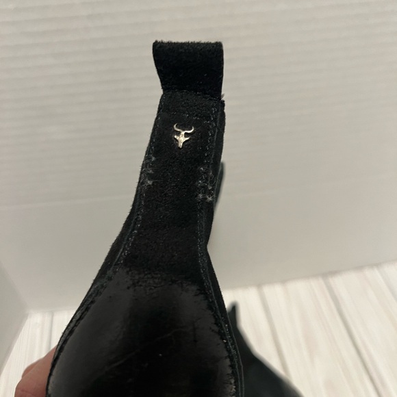 Trask Women’s booties heels black size 7.5 - Picture 11 of 12